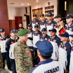 भारतीय सेना के कॉर्प्स ऑफ़ इंजीनियर्स की ओर से माउंट त्रिशूल के लिए एक पर्वतारोहण अभियान को बंगाल इंजीनियर ग्रुप एंड सेंटर से औपचारिक रूप से हरी झंडी दिखाकर रवाना किया गया