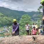 फायर स्टेशन बागेश्वर ने सड़क पर गिरे विशाल पेड़ को हटाकर यातायात को किया सूचारु